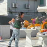 ITAC ครบรอบ21ปี ผู้บริหารไหว้ศาลในบริษัท
